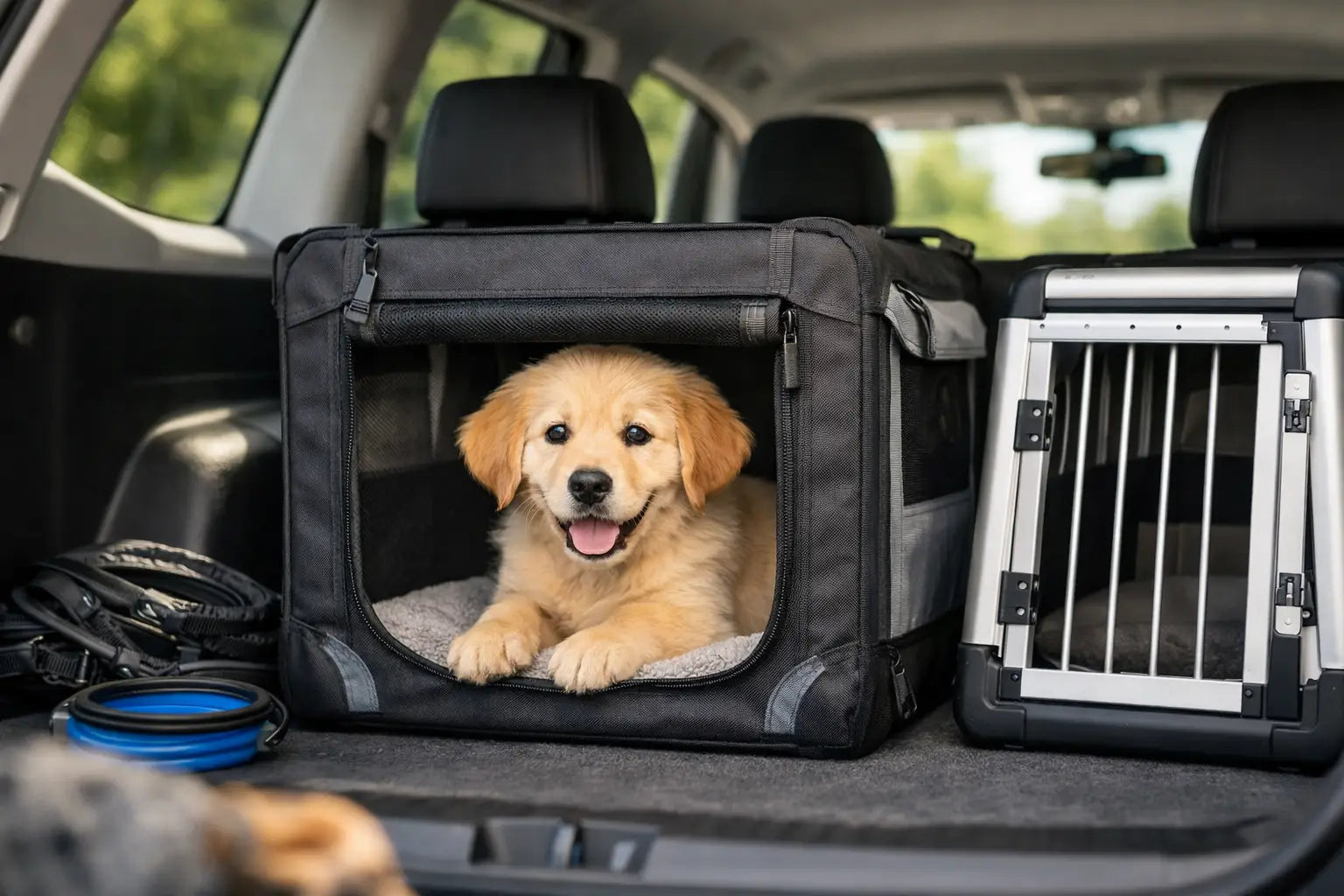 Best Car Crates for Puppies for Safer Trips