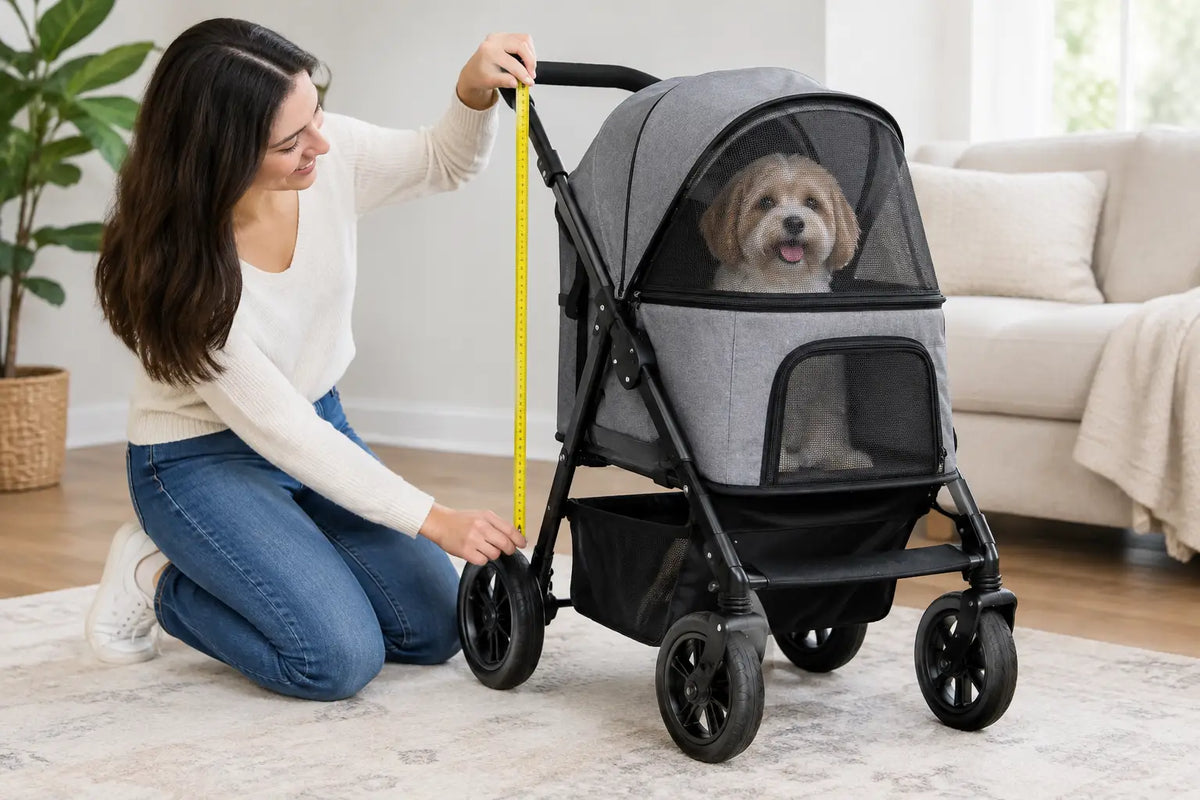 Measuring Dog Stroller Size for a Better Fit