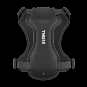 Thule Cappy Dog Car Harness in black with step-in design and crash-tested safety features