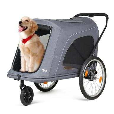Beberoad Beberoad R8 | Large Dog Stroller & Bike Trailer | > 45kg | 2 Colours Beberoad R8 Dog Stroller | Large Pet Stroller & Bike Trailer > 45kg