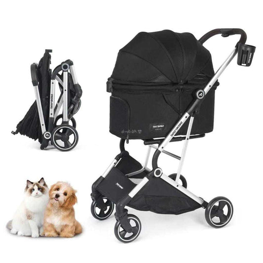 Beberoad T4 Pet Stroller for small to medium dogs and cats up to 20kg in three colors with lightweight, foldable design and safety features
