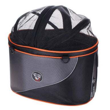 DoggyRide Cocoon bike basket with platform support for stable pet carrying on bicycles