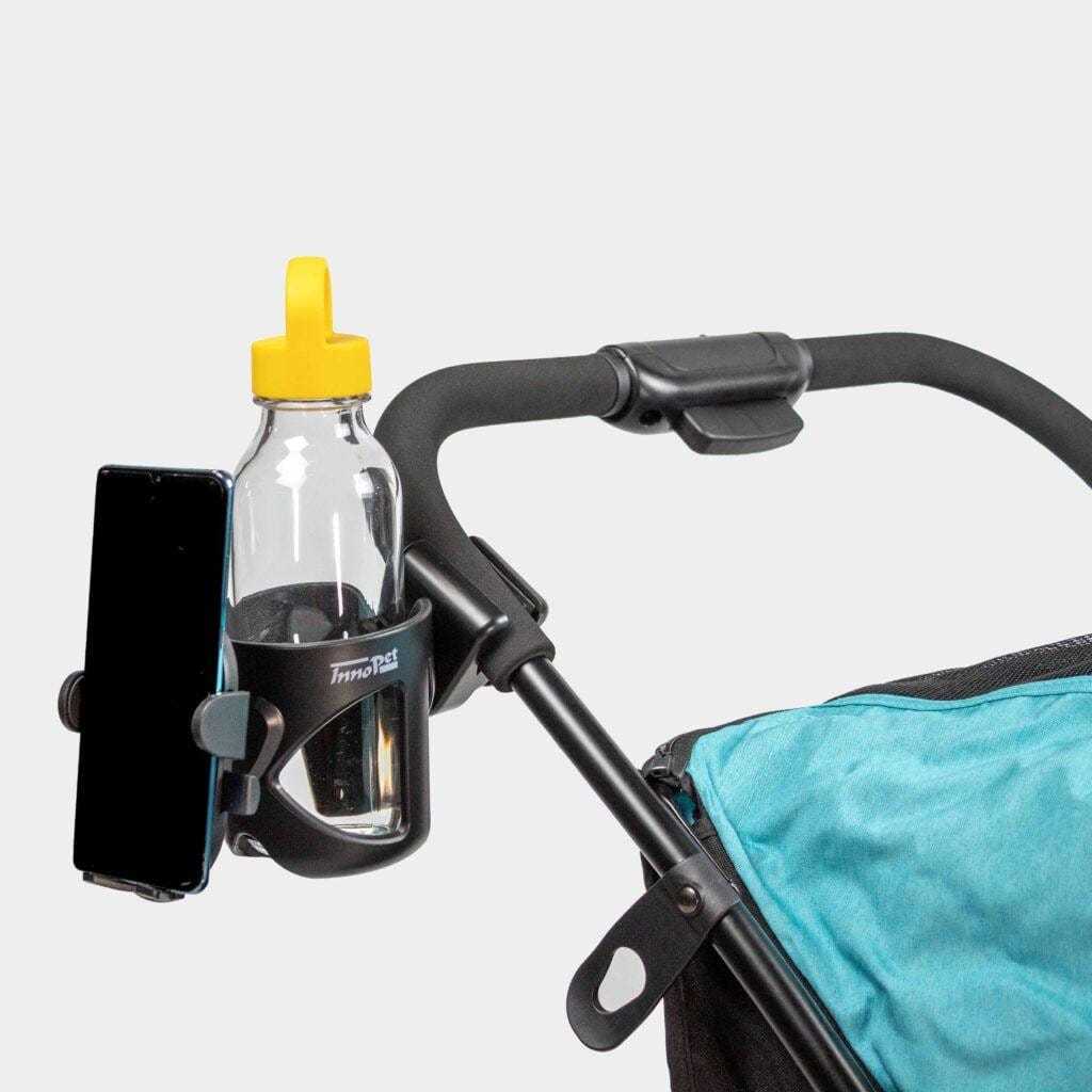 Innopet Innopet Stroller Cup and Phone Holder Innopet Stroller Cup and Phone Holder - Hands-Free Safety for Dog Walks
