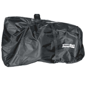 Black InnoPet Transport/Storage dog pram bag with durable nylon fabric and secure zip closure for travel and storage