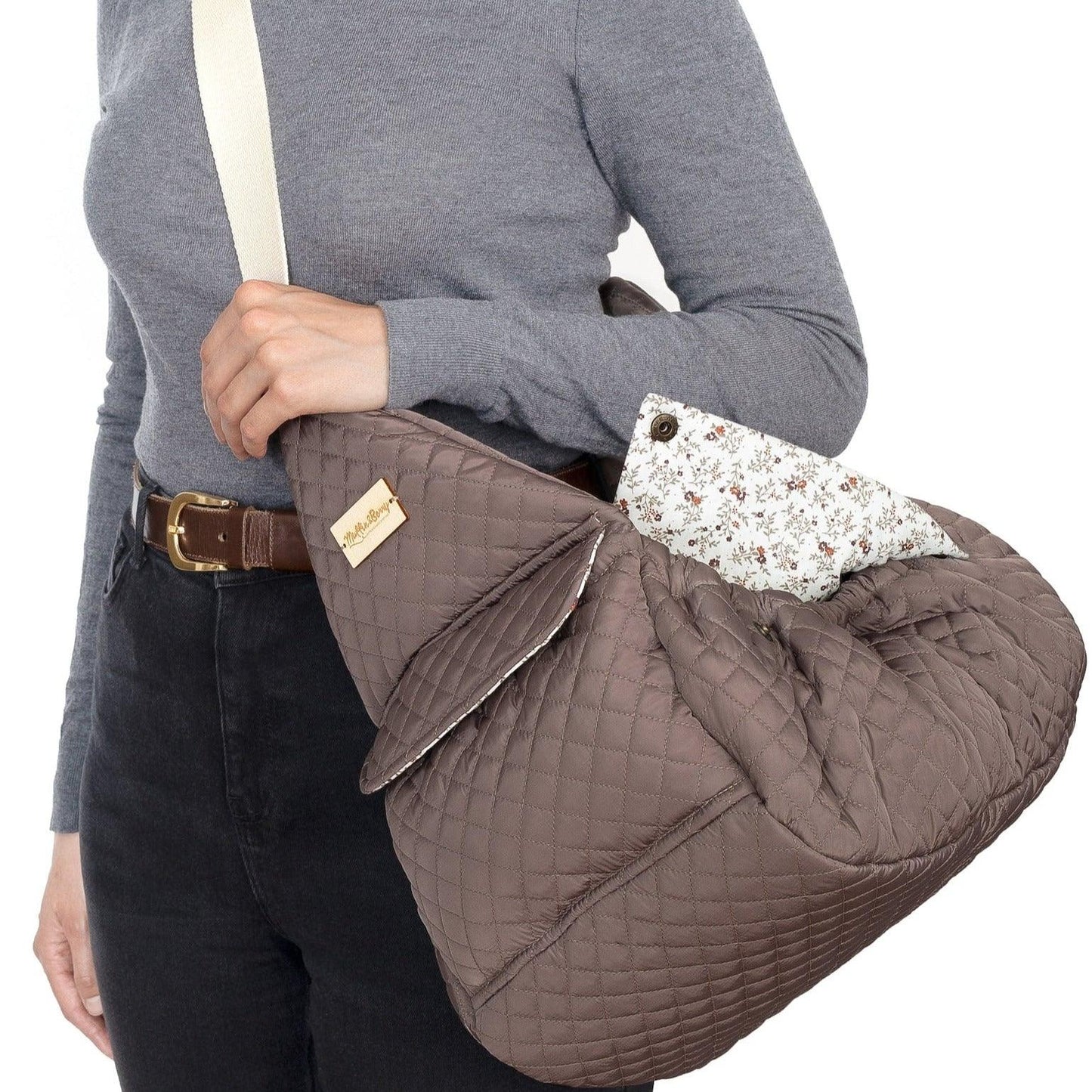 Muffin & Berry Muffin & Berry Sling Dog Carrier - Annie Dachshund Sling Dog Carrier and Travel Bag - Annie