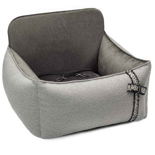 Oh Charlie Elite Dog Car Seat by Oh Charlie - Graphite Pets Own Us