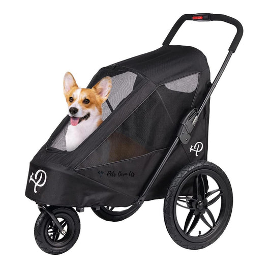 Petique Breeze Pet Jogger | Dog Stroller | Bike Trailer | Free Rain Cover & Pump 22716 Pets Own Us