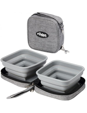Petique Portabowl Travel Dish for Pets PD02020000 Pets Own Us