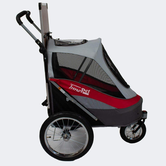 Do you do dog or cat shows? Lugging around all your equipment can be a pain. Not with the The Sporty Grooming Table
A dog trailer can revolutionize your dog show ex, , Pets Own Us
