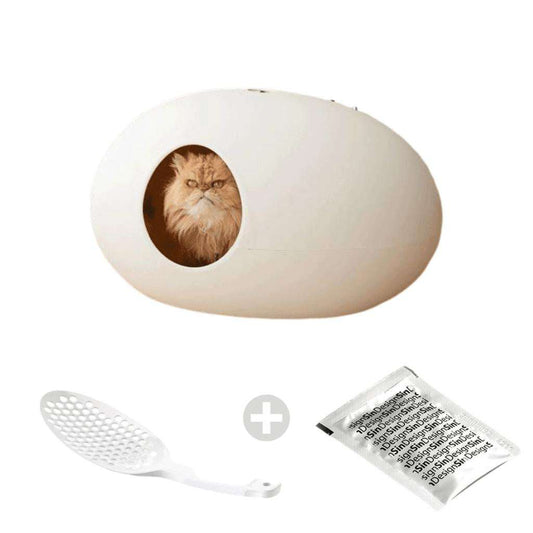 The Cat Poo Pod anti smell tablets set for odour-free cat litter maintenance