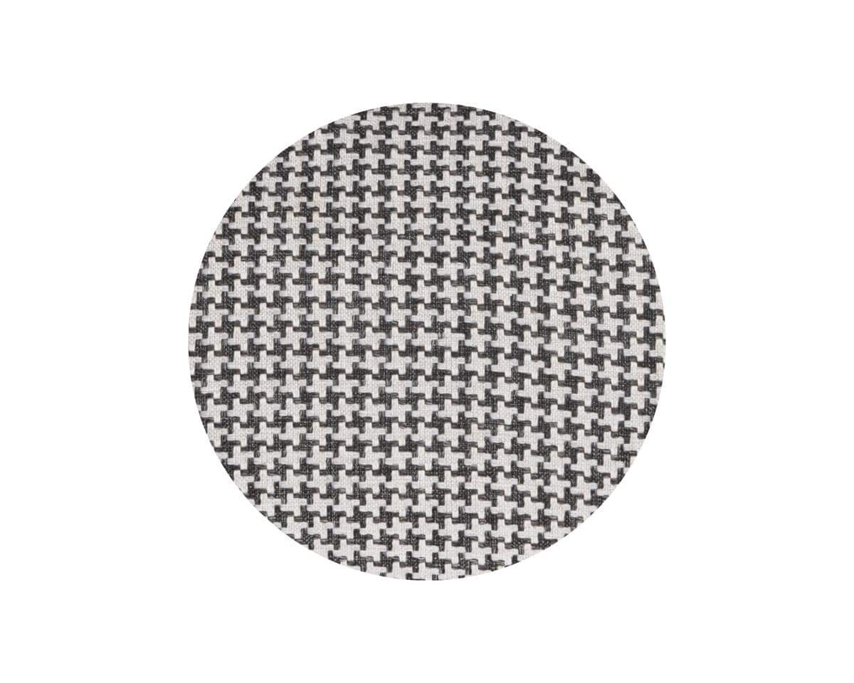 Luxury Tweed Dog Bed in houndstooth pattern with plush orthopaedic cushioning and removable washable cover