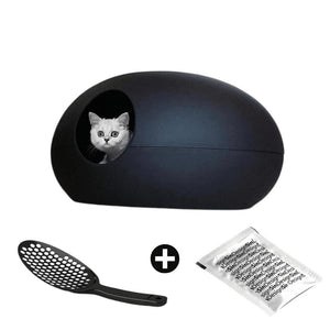 Sin Design Poopoopeedo Cat Litter by Sin Design - Black Pets Own Us
