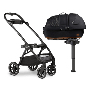 Tavo Pets Dog Car Seat Tavo Maeve + Roscoe Bundle | Pet Car Seat, Vehicle Base & Stroller Frame | Complete Travel System Pet Car Seat - Complete Travel System with Stroller & Base | Tavo Maeve + Roscoe Bundle
