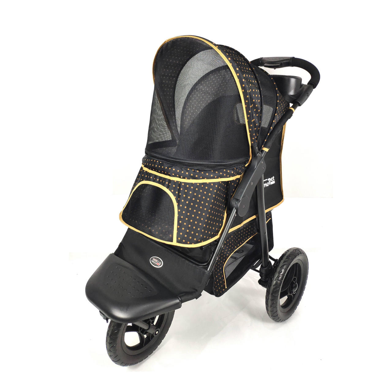 InnoPet Adventure Dog Stroller UK Black Gold All Terrain IPS 036