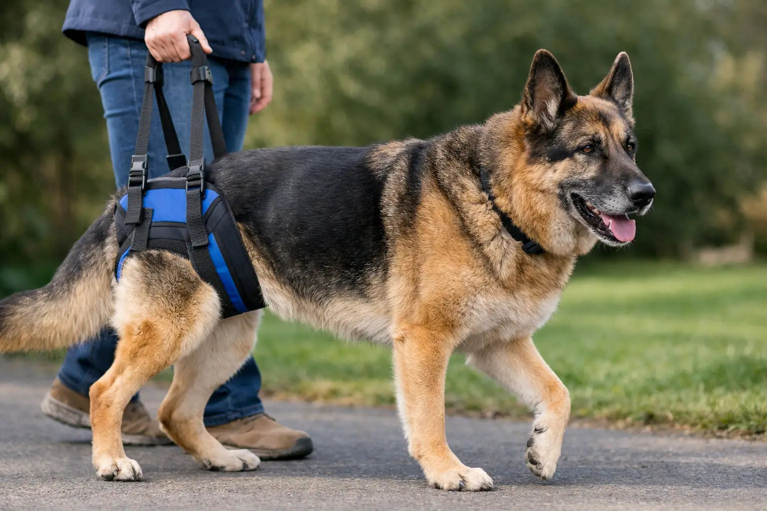 How a Dog Rear Support Harness Helps Dogs Walk