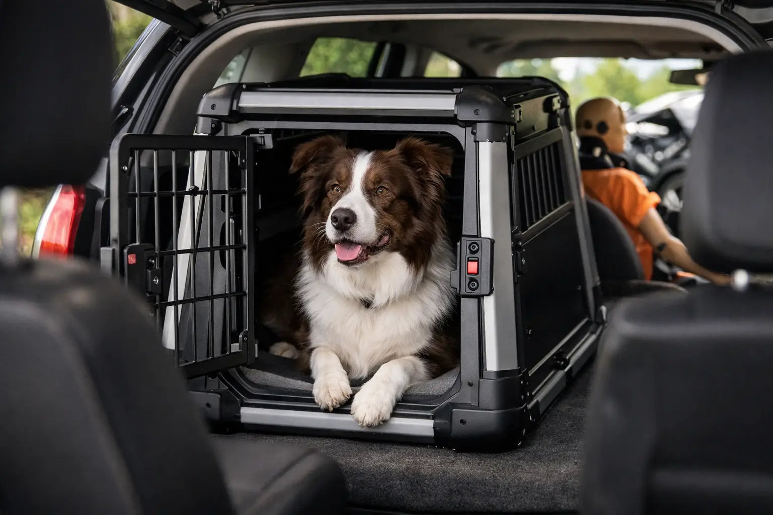 Choosing a Crash Tested Dog Crate Safely