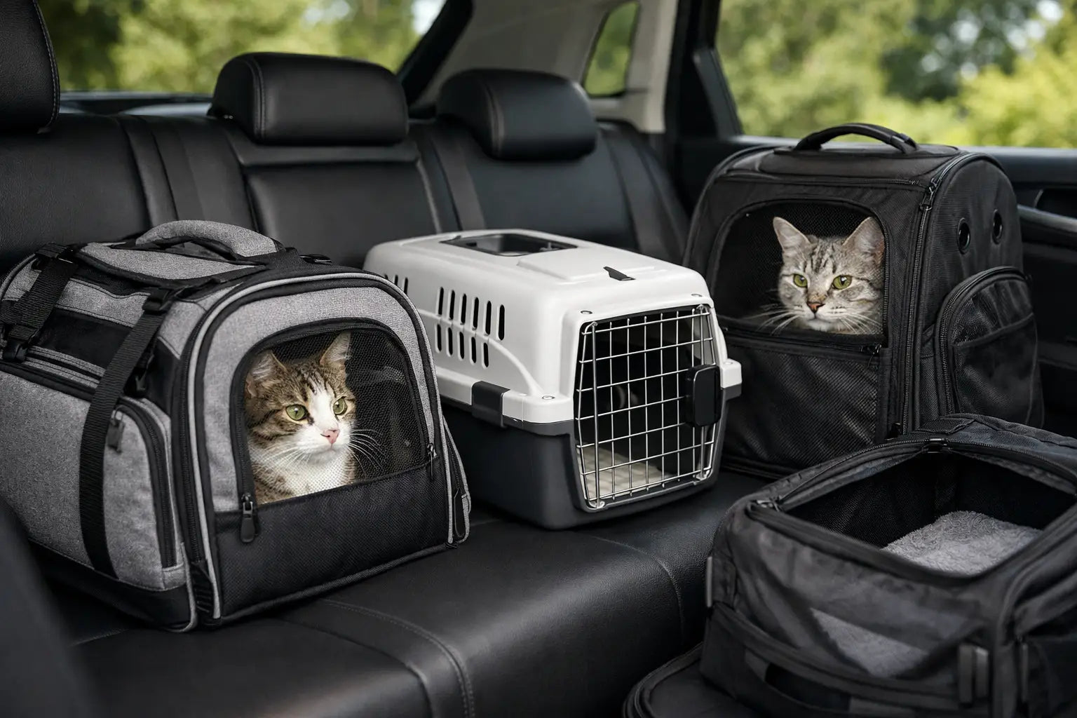 Choosing the Right Cat Carrier for Car Travel