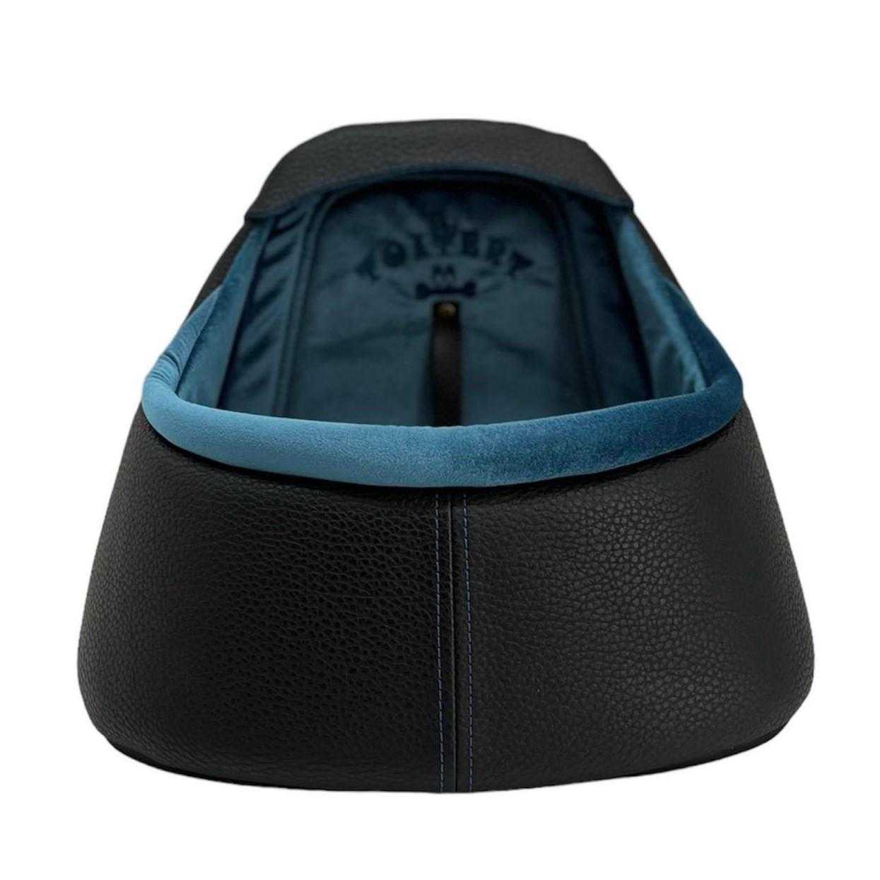 Toitert Luxury Dog Car Seat in vegan leather with soft lining, safe booster for small dogs, 9 styles available