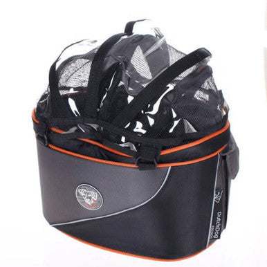 Dutch Dog DoggyRide Cocoon Bike Carrying Basket | Anthracite | Dutch Dog Design®   Pets Own Us