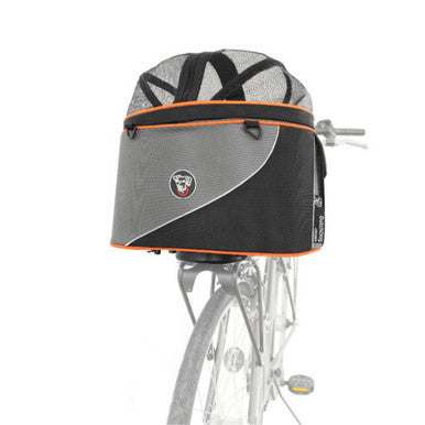 Dutch Dog DoggyRide Cocoon Bike Carrying Basket | Anthracite | Dutch Dog Design®   Pets Own Us