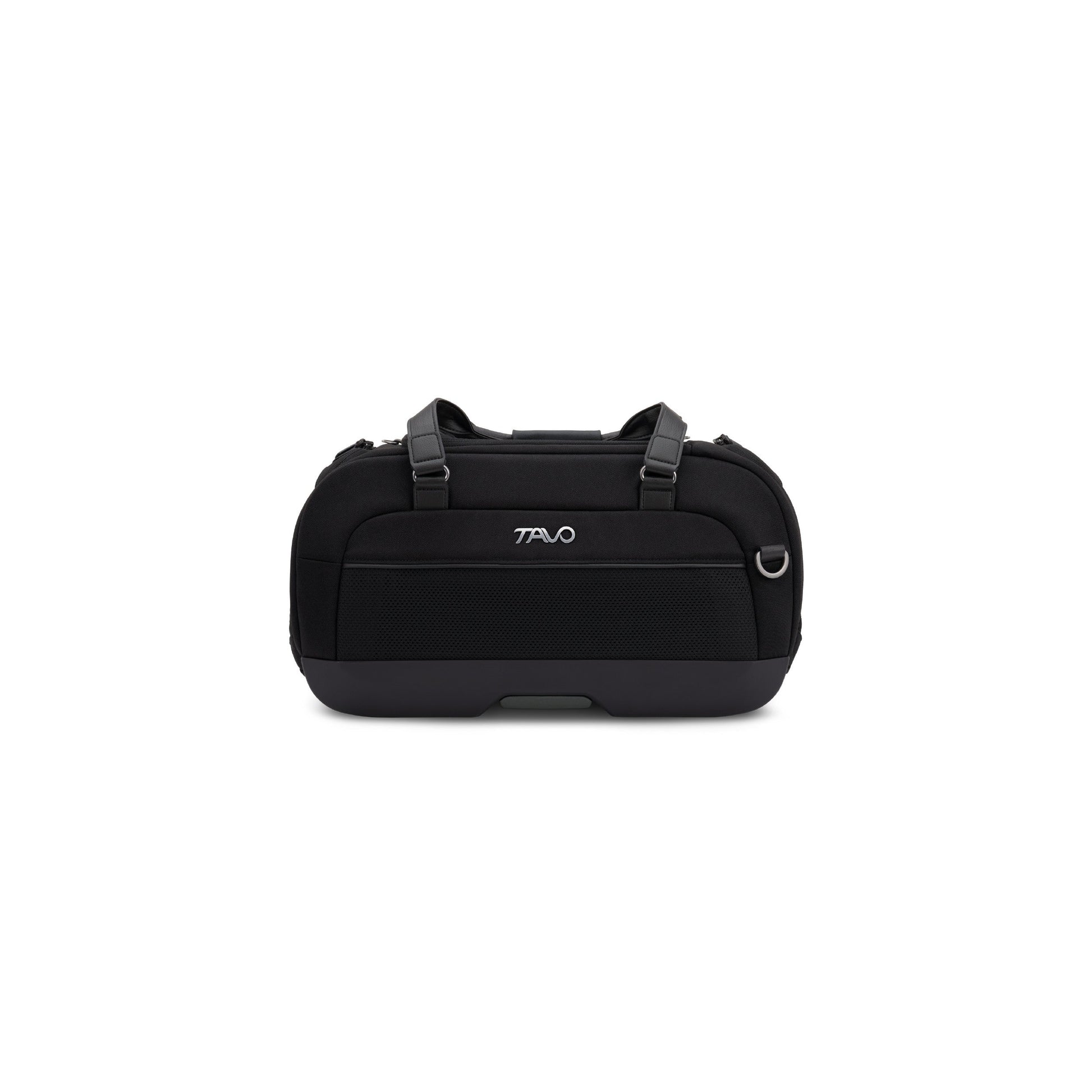Tavo Dupree pet car seat and airline carry-on in Onyx black color for cats and small dogs up to 9 kg with integrated ISOFIX latches and memory foam side impact protection