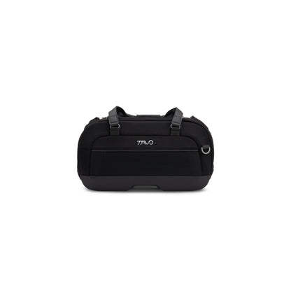 Tavo Dupree pet car seat and airline carry-on in Onyx black color for cats and small dogs up to 9 kg with integrated ISOFIX latches and memory foam side impact protection