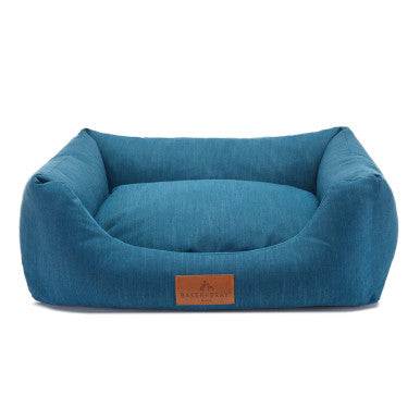 Baker & Bray orthopaedic dog bed with recycled memory foam and removable washable covers in nine colors