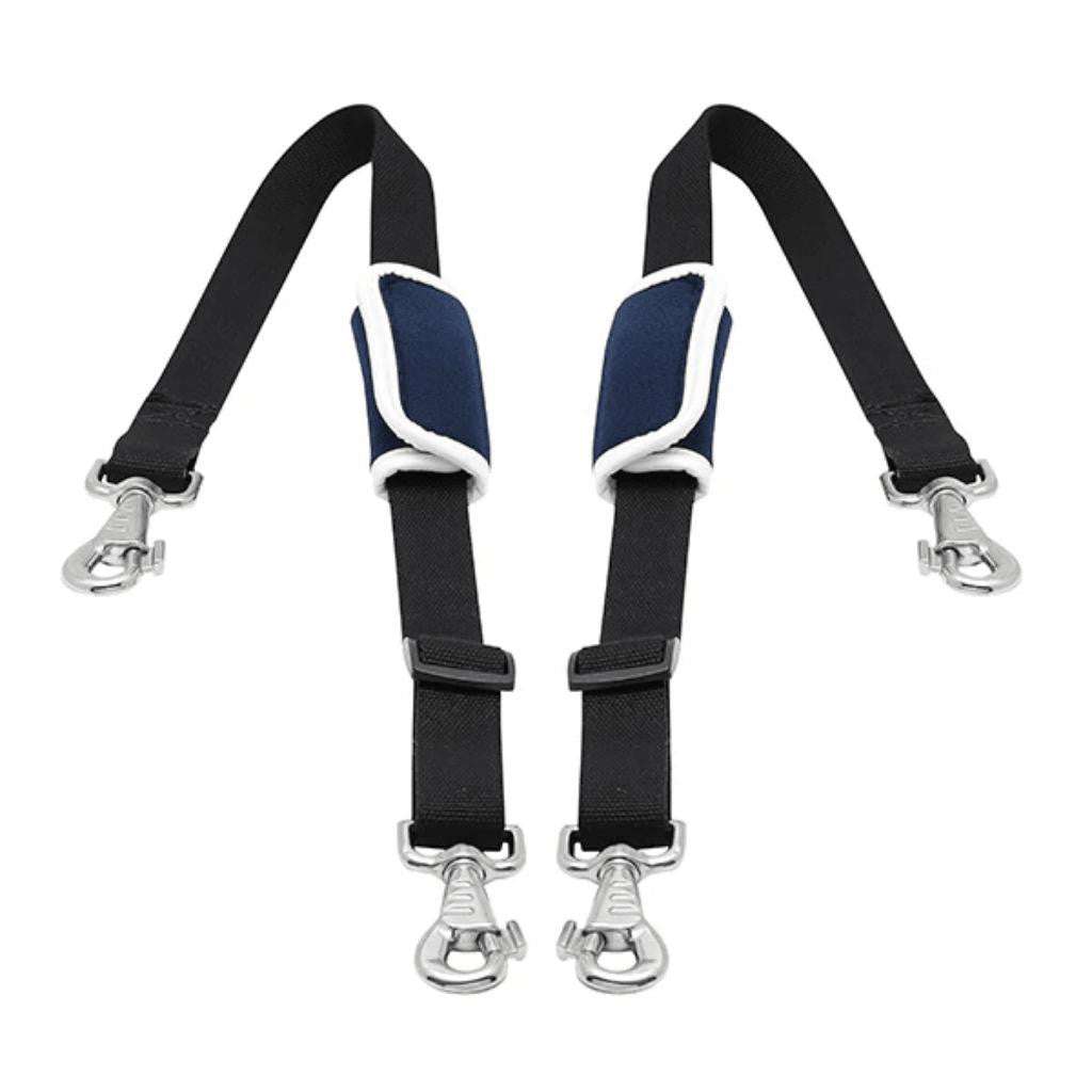 Dog wearing Balto Life hip dysplasia brace providing bilateral hip compression for pain relief
