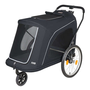 Beberoad Pet Stroller Beberoad R8 | 3-Wheel Dog Stroller & Bike Trailer | Large Dogs up to 45kg | 2 Colours Beberoad R8 dog stroller | 3-Wheel Dog Stroller & Bike Trailer