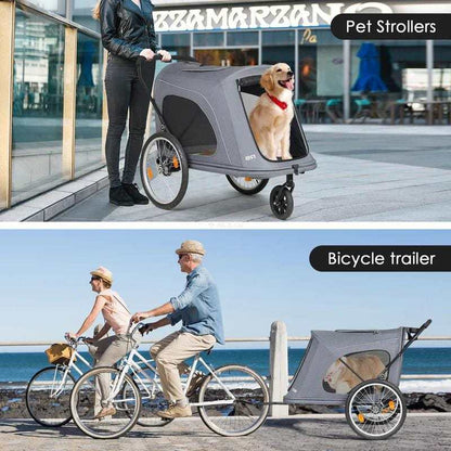 Beberoad Beberoad R8 | Large Dog Stroller & Bike Trailer | > 45kg | 2 Colours Beberoad R8 Dog Stroller | Large Pet Stroller & Bike Trailer > 45kg