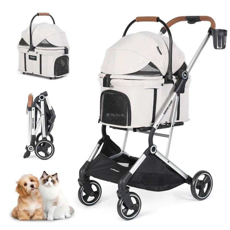 Beberoad Beberoad T3 PRO 3-in-1 Pet Stroller, Car Seat & Carrier for Small Dogs & Cats up to 20kg Beberoad T3 Pro 3 in 1 Pet Stroller, Carrier and Car Seat. Life's too short - take them with you.