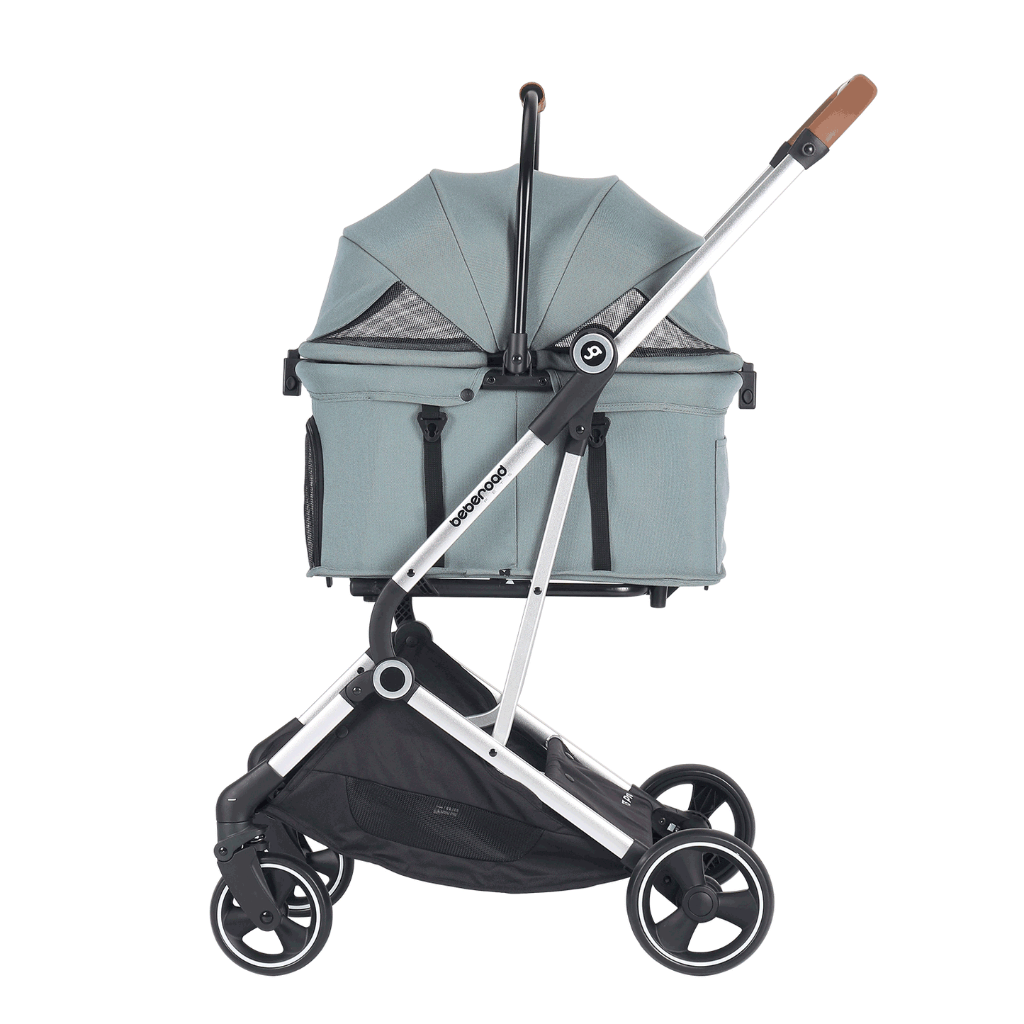 Beberoad Pet Stroller Beberoad T3 & T3 PRO | 3-in-1 Pet Stroller & Travel System | Small Dogs & Cats up to 20kg Beberoad T3 & T3 PRO | 3-in-1 Pet Stroller Travel System | Pets Own Us