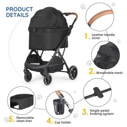 Beberoad Beberoad T5 | Pet Stroller | Pets up to 25kg | 3 Colours Pet Stroller | Beberoad T5 for Pets up to 25kg | 3 Colours
