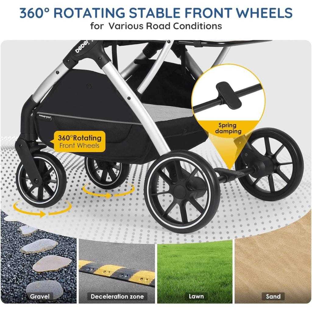 Beberoad Beberoad T5 | Pet Stroller | Pets up to 25kg | 3 Colours Pet Stroller | Beberoad T5 for Pets up to 25kg | 3 Colours