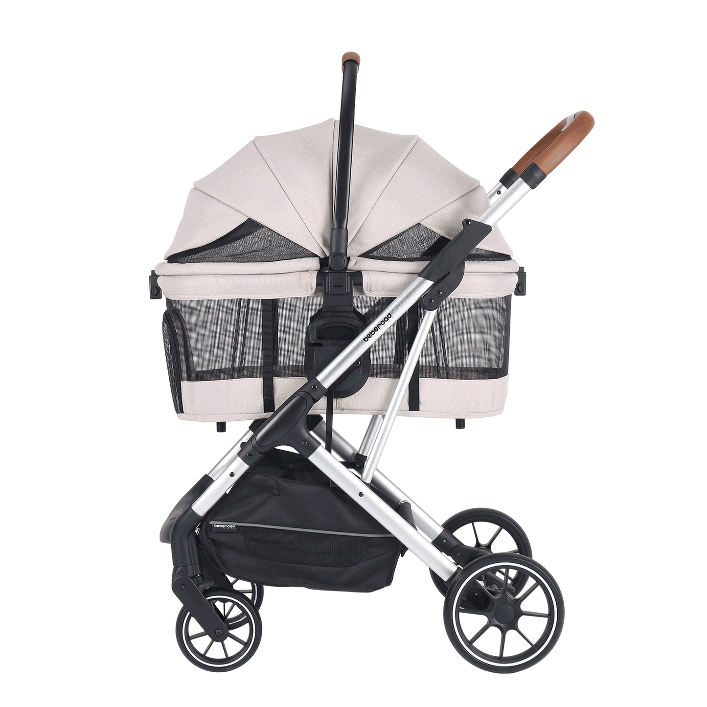 Beberoad Pet Stroller Beberoad T6 | 3-in-1 Pet Stroller & Travel System | Medium Dogs up to 30kg | 3 Colours Beberoad T6 | 3-in-1 Pet Stroller & Travel System up to 30kg | Pets Own Us
