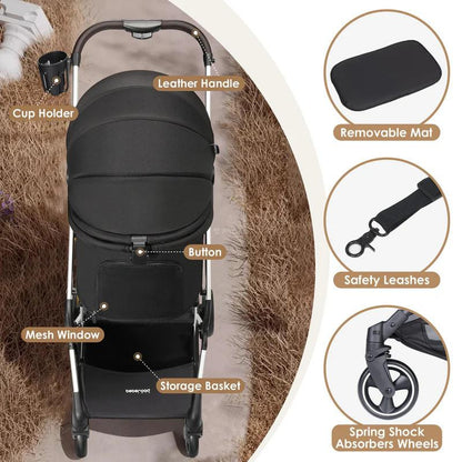  Beberoad Pet Stroller | T4  BRUK132-T4 Pets Own Us