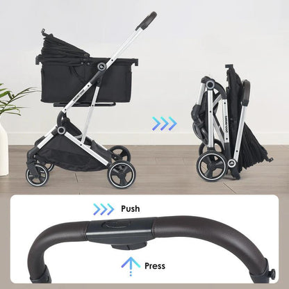  Beberoad Pet Stroller | T4  BRUK132-T4 Pets Own Us