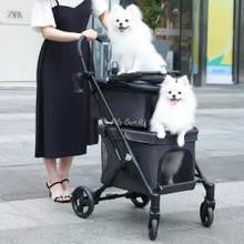  Beberoad T1 | Double Decker Pet Stroller & Travel System | Dogs & Cats up to 25kg | 2 Colours  BRUK027-T1-N-GY-1-1 Pets Own Us