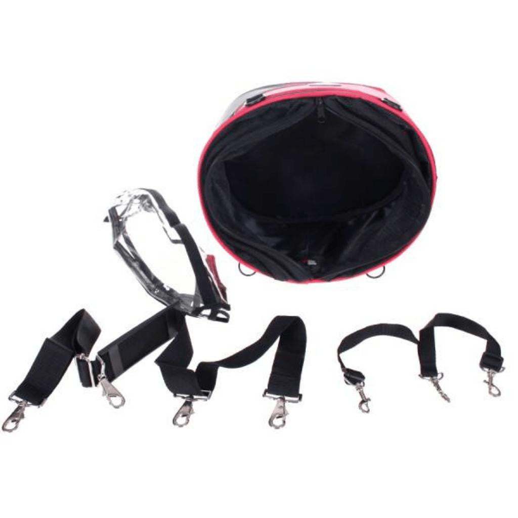 Dutch Dog DoggyRide Cocoon Bike Carrying Basket | Red | Dutch Dog Design®   Pets Own Us