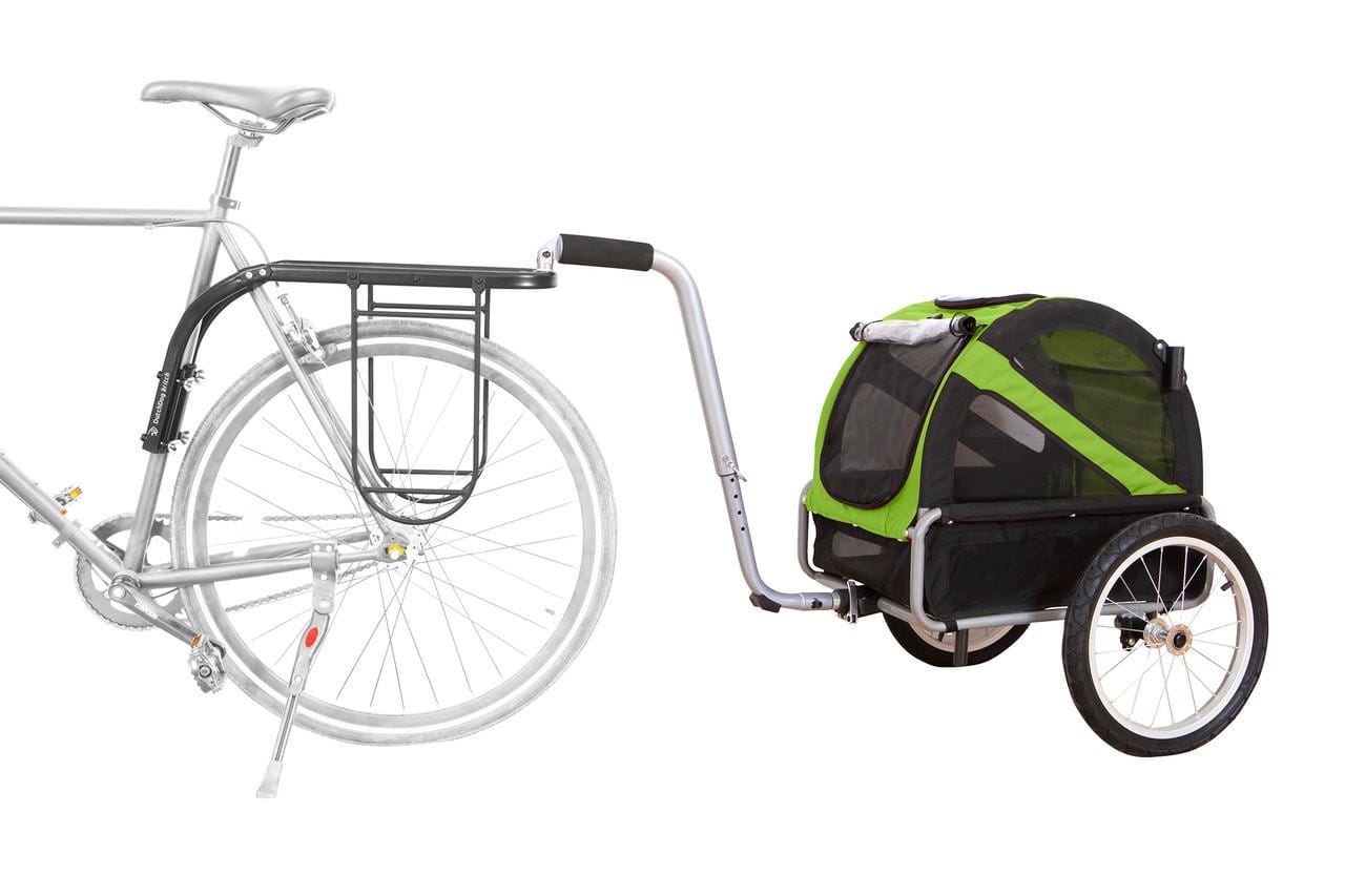 Dutch Dog DoggyRide Mini20 Dog Bike Trailer & Stroller by Dutch Dog | Green DoggyRide Mini Dog Bike Trailer , Green , Free UK Shipping!