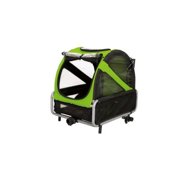 Dutch Dog DoggyRide Mini20 Dog Bike Trailer & Stroller by Dutch Dog | Green DoggyRide Mini Dog Bike Trailer , Green , Free UK Shipping!