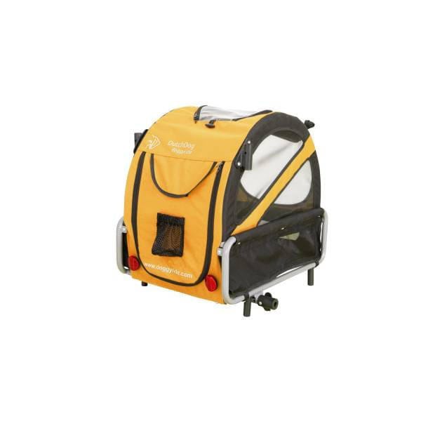 Dutch Dog DoggyRide Mini20 Dog Bike Trailer & Stroller by Dutch Dog | Orange DoggyRide Mini Dog Bike Trailer , Orange, Free UK Shipping!