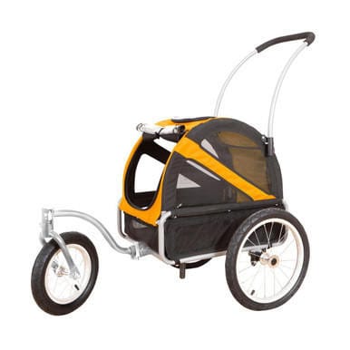 Dutch Dog DoggyRide Mini20 Dog Bike Trailer & Stroller by Dutch Dog | Orange DoggyRide Mini Dog Bike Trailer , Orange, Free UK Shipping!