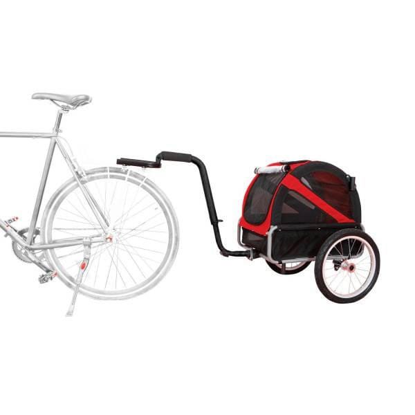 Dutch Dog DoggyRide Mini20 Dog Bike Trailer & Stroller by Dutch Dog | Red Mini DoggyRide dog bike trailer by Dutch Dog, Free UK Shipping! Red