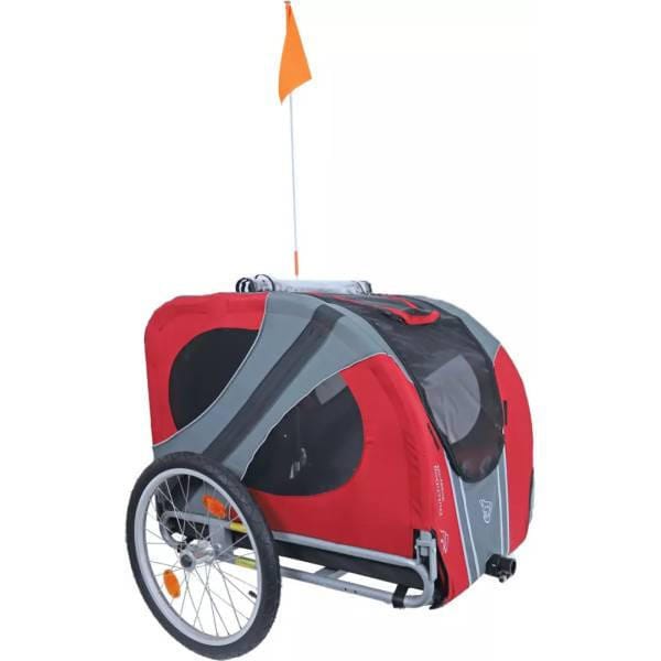 Dutch Dog DoggyRide Novel 20 Dog Bike Trailer & Stroller by Dutch Dog | Red Novel DoggyRide Dog Bike Trailer, Large Dogs Free UK Shipping!