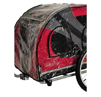 Dutch Dog DoggyRide Novel 20 Dog Bike Trailer & Stroller by Dutch Dog | Red Novel DoggyRide Dog Bike Trailer, Large Dogs Free UK Shipping!