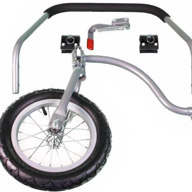 Dutch Dog Novel Jogger/Stroller Conversion Kit - Silver/Grey DoggyRide Novel Jogger/Stroller Conversion Kit - Silver/Grey