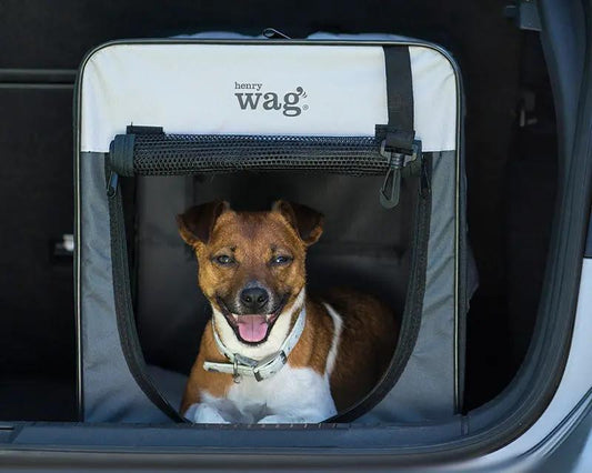  Henry Wag Folding Fabric Travel Pet Crate  400 Pets Own Us