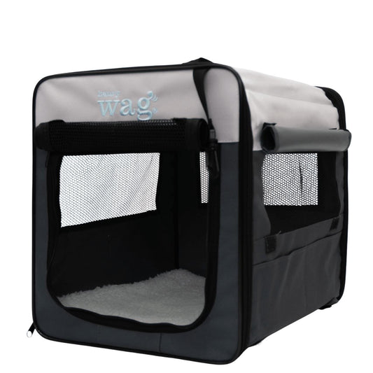 Henry Wag Henry Wag Folding Fabric Travel Pet Crate Henry Wag Folding Fabric Travel Pet Crate