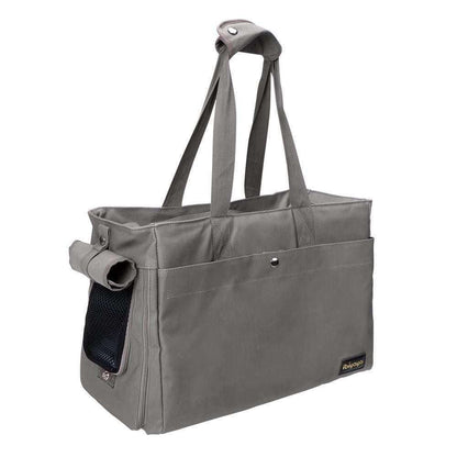 Ibiyaya® Canvas Pet Tote bag in two colors for small dog and cat carriers